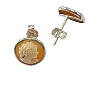 Ohrringe Mandile 1922 Dame Cammei  in Silber Conchiglia 2MORCM13 - 2MORCM13